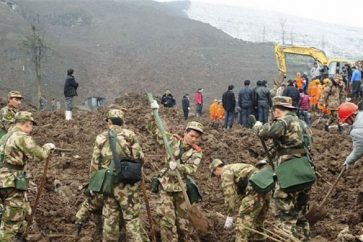 Southern China Landslide (Archive)
