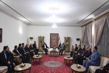 Iran minister Iraq visit