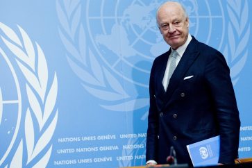 UN Special Envoy for Syria Staffan de Mistura