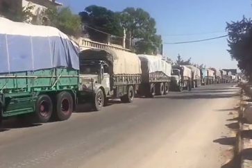 Aid Convoy in Aleppo