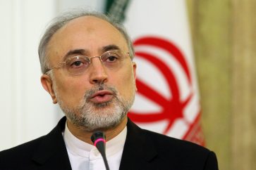 The head of Iran's Atomic Energy Organization, Ali Akbar Salehi