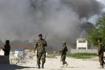 Blast in Afghan capital, Kabul (archive)