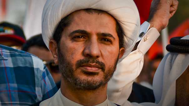 Sheikh Ali Salman, Secretary General of Bahraini opposition group, al-Wefaq