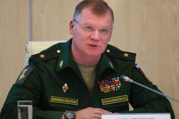 Russian defense ministry spokesman Igor Konashenkov