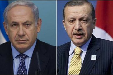 Zionist PM Benjamin Netanyahu - Turkish President Recep Tayyip Erdogan