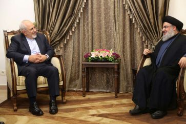 Sayyed Nasrallah received visiting Iranian FM Zarif, Hezbollah’s Media Relation said on Tuesday