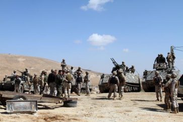 Lebanese army soldiers in Arsal (archive)