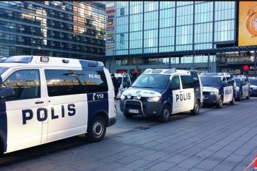 Police in Helsinki