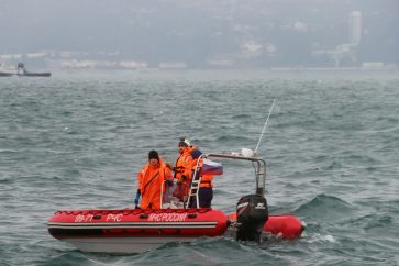 rescue operation Russian plance crash