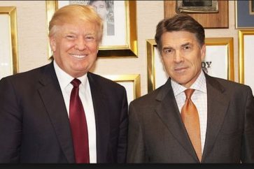 US President-elect Donald Trump - Rick Perry