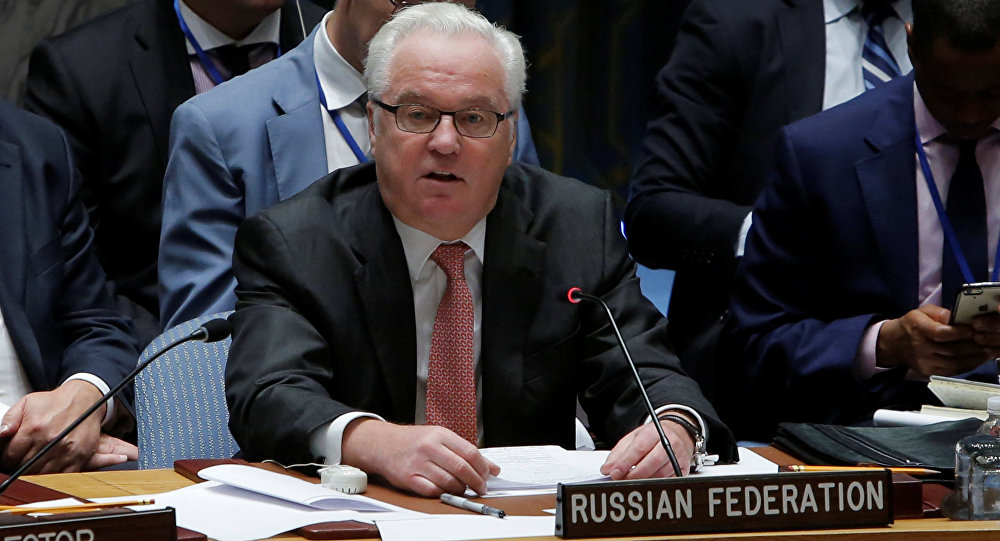 Russian Envoy to the United Nations Vitaly Churkin