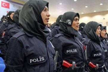 Turkish police Hijab