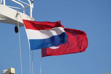 Netherlands Turkey flags