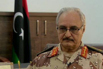 Libyan military strongman Khalifa Haftar