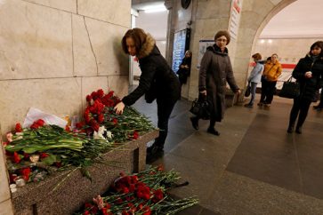 St. Petersburg mourning