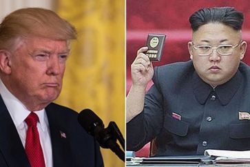 US President Donald Trump and North Korean Leader Kim Jong-Un