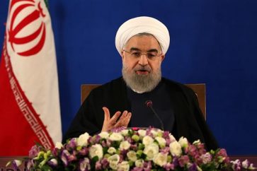 Iran's President Sheikh Hasan Rouhani