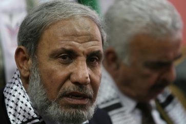 Hamas official, Mahmoud Zahhar