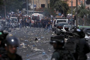 Clashes in Occupied Al-Quds