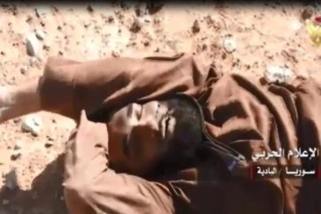 ISIL Terrorist killed by Syrian army in Badiya