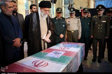 Imam Khamenei Hojani funeral