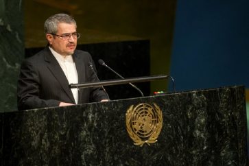 Iran's Ambassador to the United Nations Gholamali Khoshroo