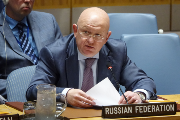 Russian UN envoy Vassily Nebenzia