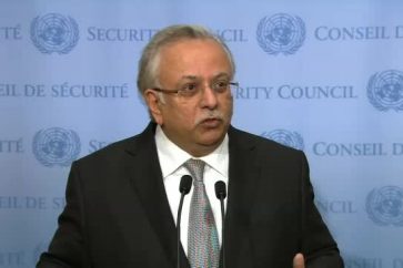 Saudi Arabia's UN ambassador, Abdallah al-Mouallimi