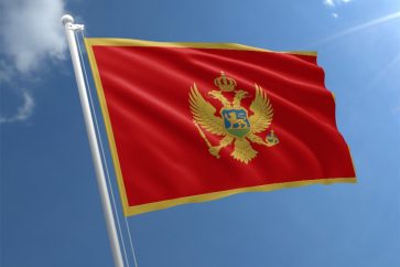 montenegro flag