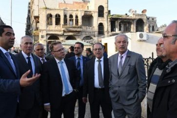 German delegation Aleppo