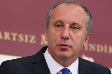 Senior Turkish lawmaker Muharrem Ince