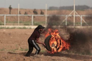 Gaza border fence