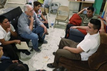 Migrant parents wait to hear about their separated children from the Office of Refugee Resettlement (Getty images)