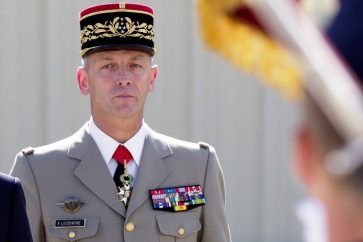 French Armed Forces Chief Francois Lecointre