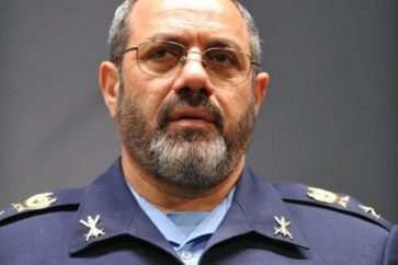 Aziz Nasirzadeh, the commander of the Iranian air force