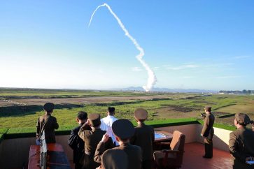 North Korea Fires Projectiles