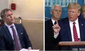 En pleine pandémie, Donald Trump s'attaque (encore) à un journaliste