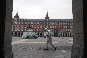 Le manque équipements de protection individuels  a été cruellement ressenti en Espagne