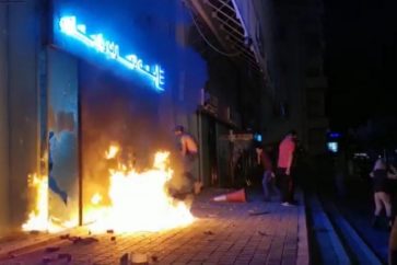 Lebanon riots Sidon