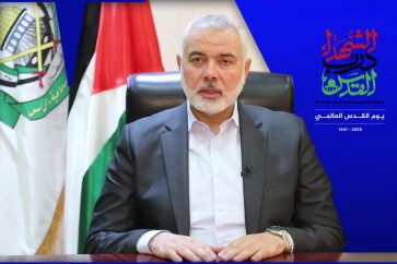 Leader of Hamas Palestinian Resistance movement Ismail Haniyeh