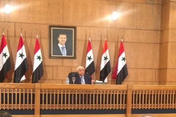 Syrian Foreign Minister Walid Al-Moallem