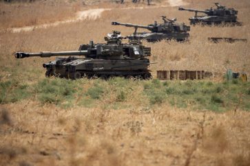 Israeli occupation forces Lebanon border