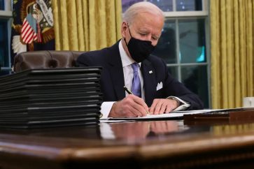 Biden signing orders