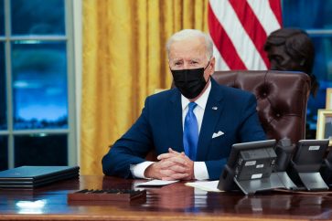 Biden at the Oval Office