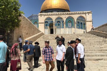 Zionist settlers Dome of the Rock
