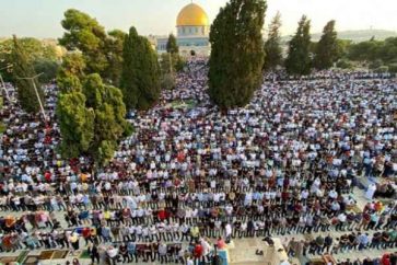 Aqsa Eid prayer