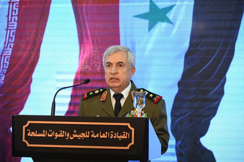 Syrian Defense Minister and Chief of Staff Ali Ayyoub