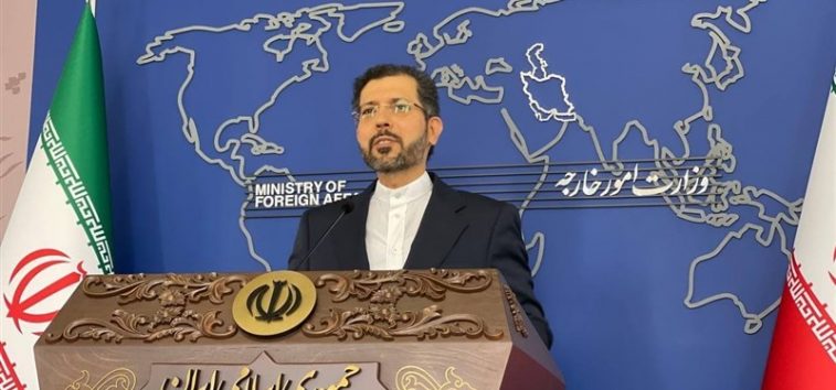 Iranian Foreign Ministry Spokesman Saeed Khatibzadeh