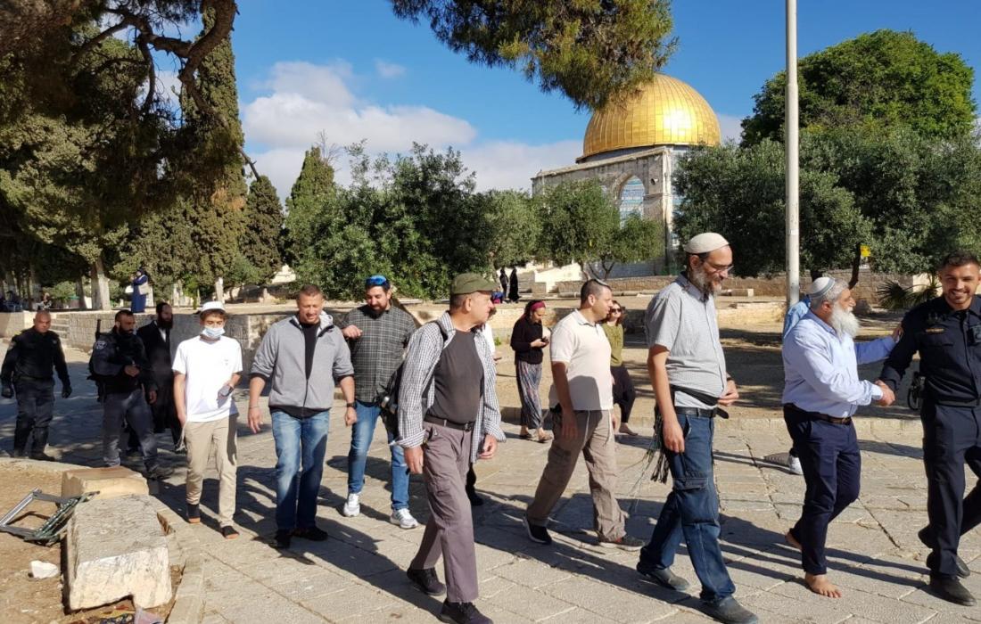 Zionist settlers Al-Aqsa