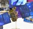 NOVOSIBIRSK, RUSSIA - SEPTEMBER 18, 2019: A mockup of the GLONASS-K satellite navigation system on display at Technoprom-2019, the 7th International Forum of Technological Development at the Novosibirsk Expocenter. Kirill Kukhmar/TASSÐîññèÿ. Íîâîñèáèðñê. Ìàêåò íàâèãàöèîííîãî ñïóòíèêà "Ãëîíàññ-Ê" íà VII Ìåæäóíàðîäíîì ôîðóìå è âûñòàâêå òåõíîëîãè÷åñêîãî ðàçâèòèÿ "Òåõíîïðîì-2019" â âûñòàâî÷íîì êîìïëåêñå "Íîâîñèáèðñê Ýêñïîöåíòð". Êèðèëë Êóõìàðü/ÒÀÑÑ